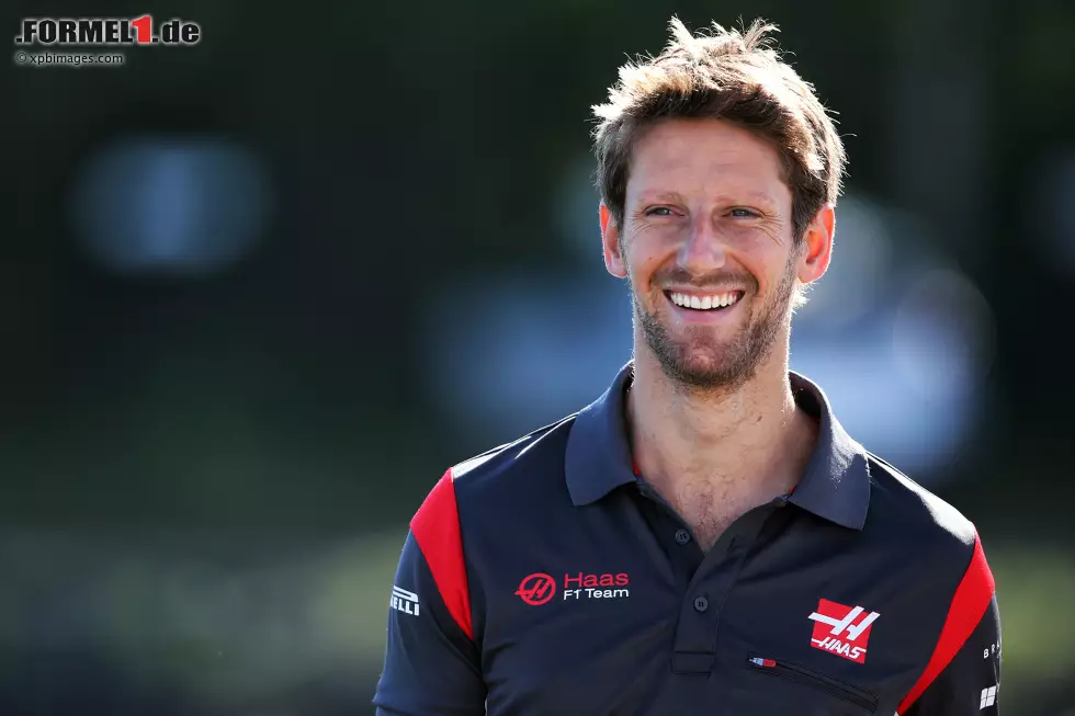 Foto zur News: Romain Grosjean (Haas)