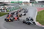 Foto zur News: Lewis Hamilton (Mercedes), Max Verstappen (Red Bull), Sebastian Vettel (Ferrari), Valtteri Bottas (Mercedes) und Kimi Räikkönen (Ferrari)