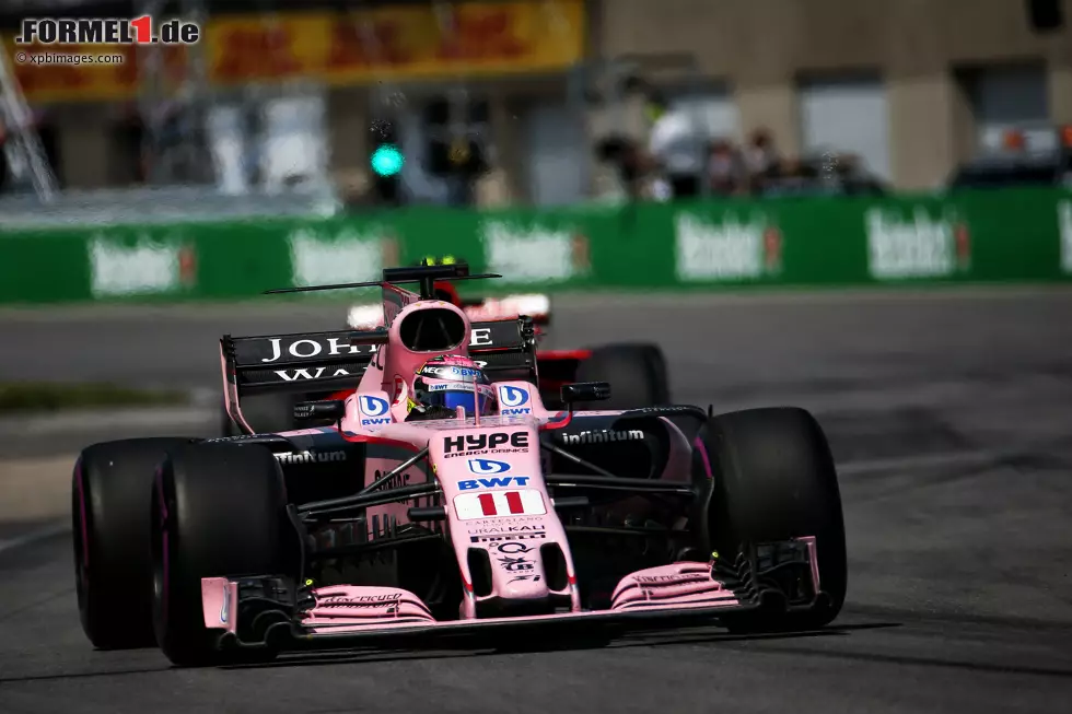 Foto zur News: Sergio Perez (Force India)