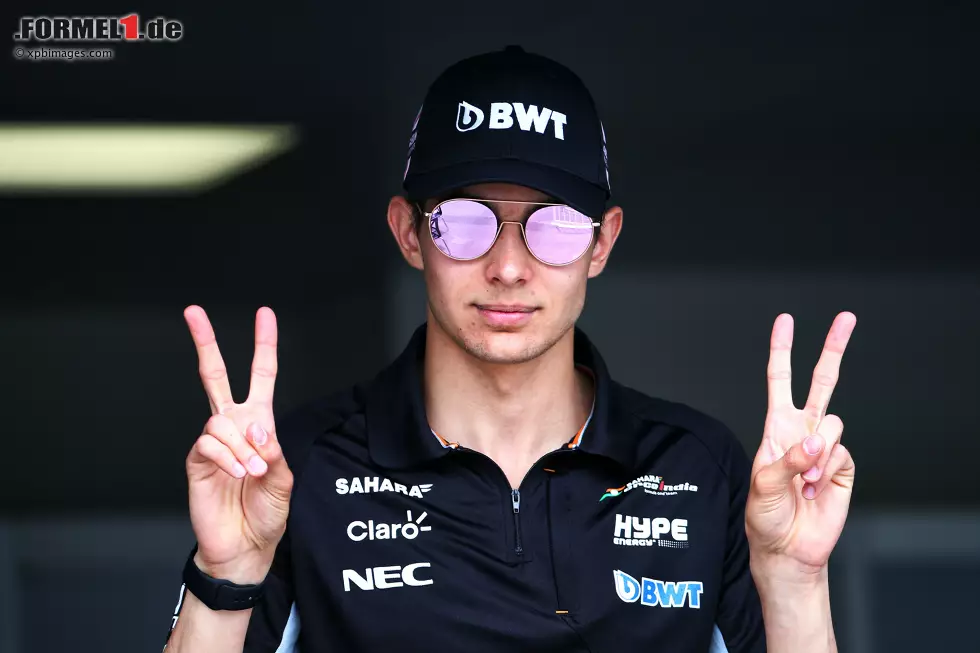 Foto zur News: Esteban Ocon (Force India)