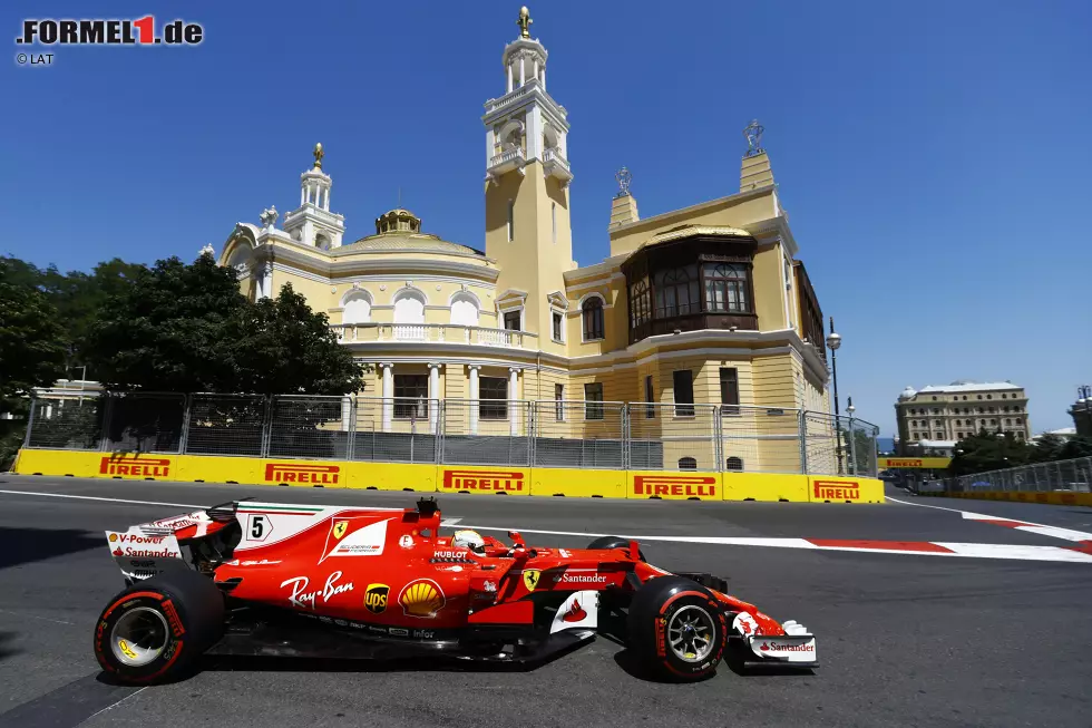 Foto zur News: Sebastian Vettel (Ferrari)