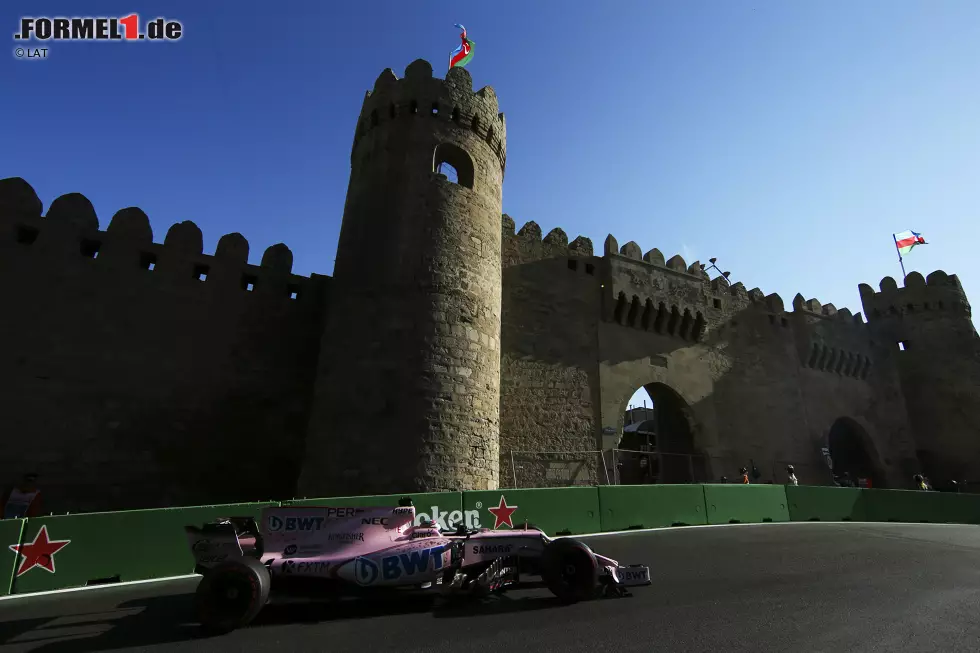 Foto zur News: Sergio Perez (Force India)