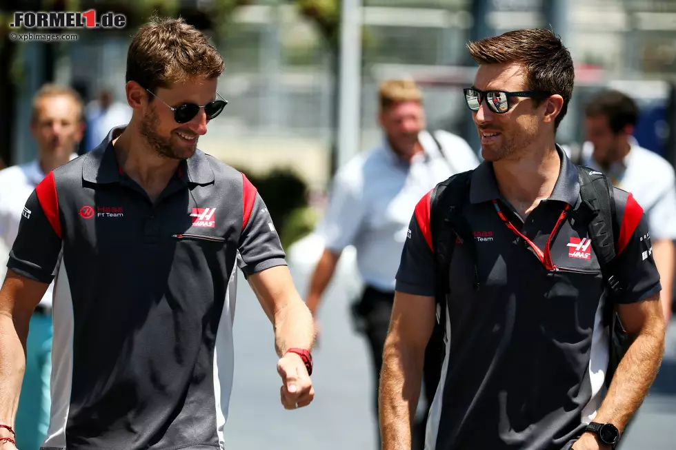 Foto zur News: Romain Grosjean (Haas)