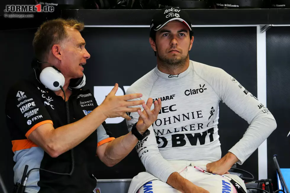 Foto zur News: Sergio Perez (Force India)