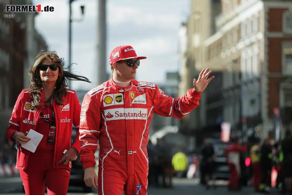 Foto zur News: Kimi Räikkönen (Ferrari)