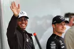 Foto zur News: Lewis Hamilton (Mercedes) und Valtteri Bottas (Mercedes)