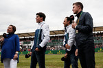 Foto zur News: Claire Williams, Lance Stroll (Williams), Felipe Massa (Williams) und Paul di Resta