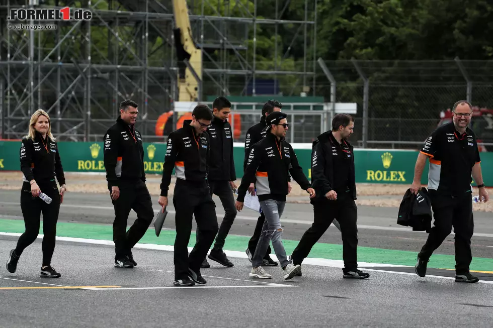 Foto zur News: Sergio Perez (Force India)