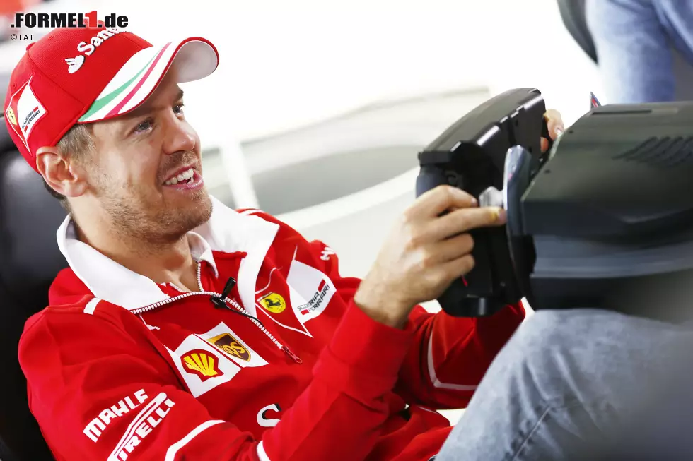 Foto zur News: Sebastian Vettel (Ferrari)