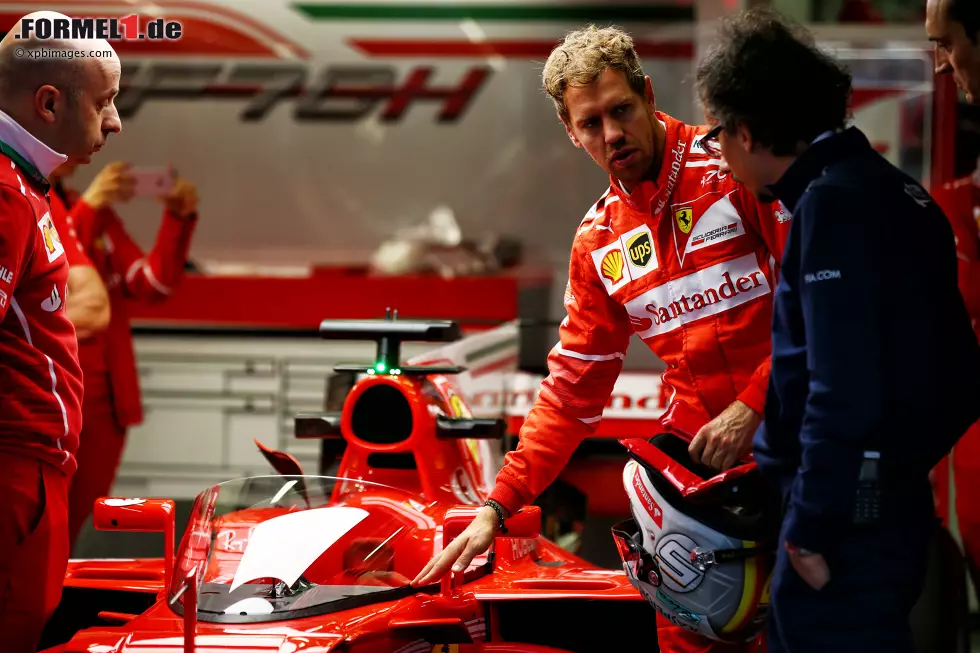 Foto zur News: Sebastian Vettel (Ferrari)