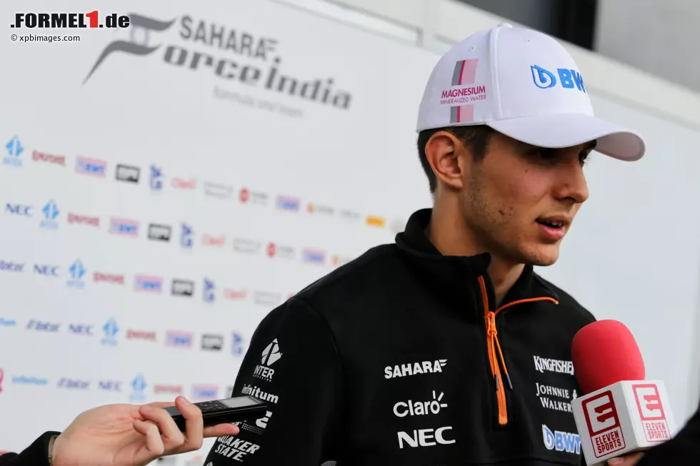 Foto zur News: Esteban Ocon (Force India)