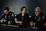 Foto zur News: Christian Horner, Claire Williams und Vijay Mallya