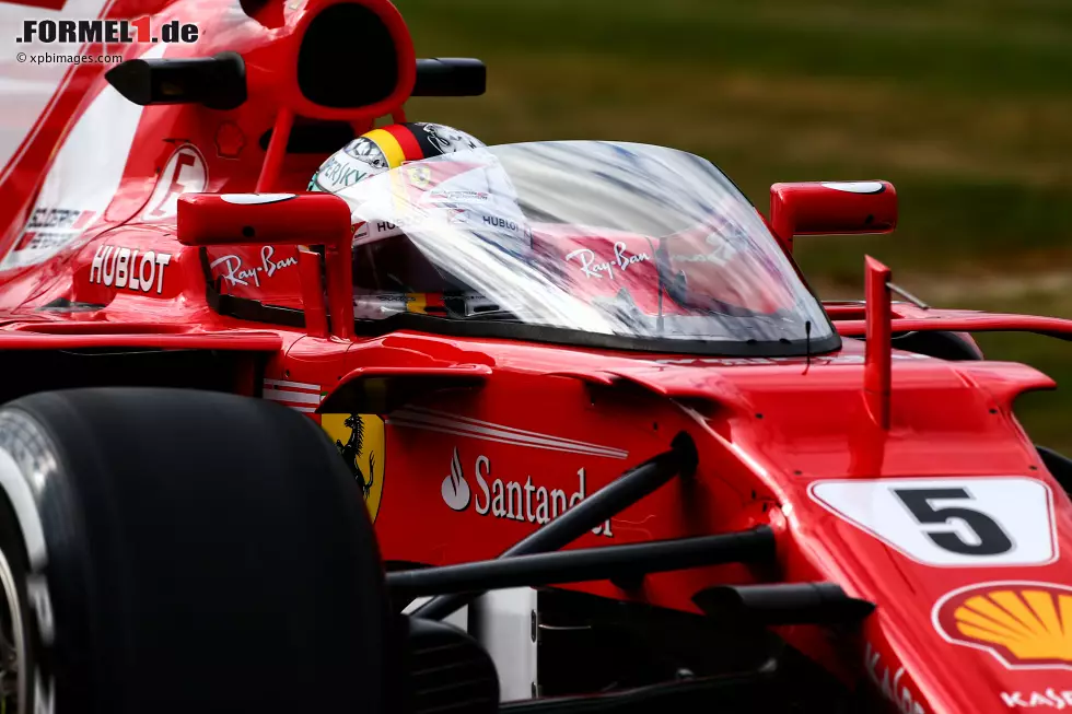 Foto zur News: Sebastian Vettel (Ferrari)