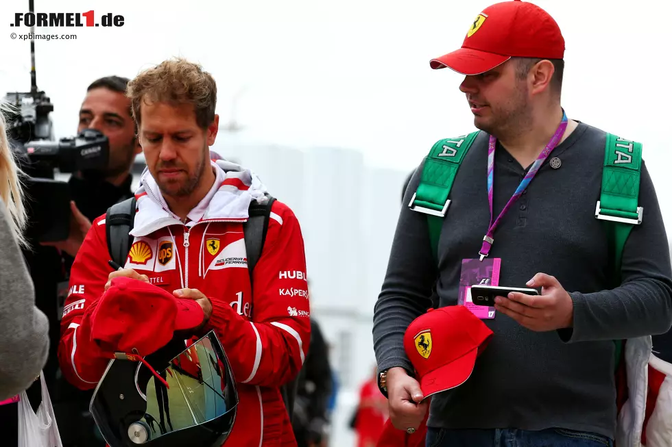 Foto zur News: Sebastian Vettel (Ferrari)