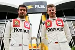 Foto zur News: Jolyon Palmer (Renault) und Nico Hülkenberg (Renault)