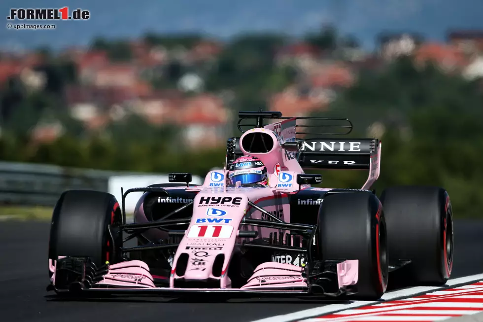 Foto zur News: Sergio Perez (Force India)