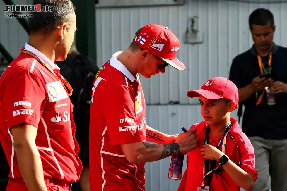 Foto zur News: Kimi Räikkönen (Ferrari)