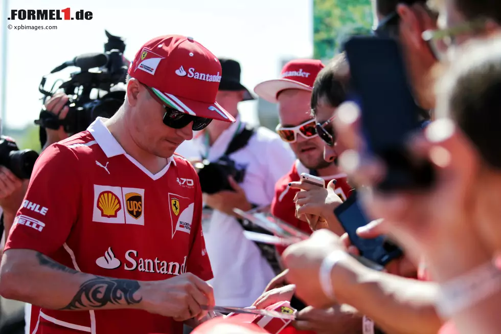 Foto zur News: Kimi Räikkönen (Ferrari)