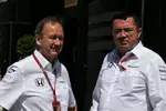 Foto zur News: Jonathan Neale und Eric Boullier