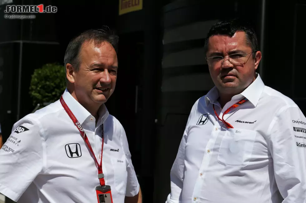 Foto zur News: Jonathan Neale und Eric Boullier