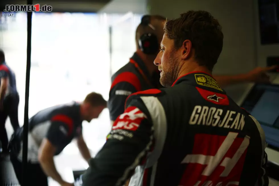 Foto zur News: Romain Grosjean (Haas)