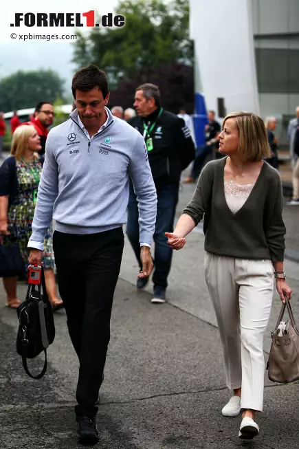 Foto zur News: Toto Wolff und Susie Wolff