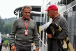 Foto zur News: Jean Alesi und Niki Lauda