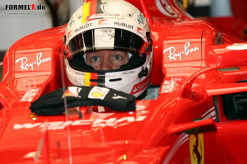 Foto zur News: Sebastian Vettel (Ferrari)