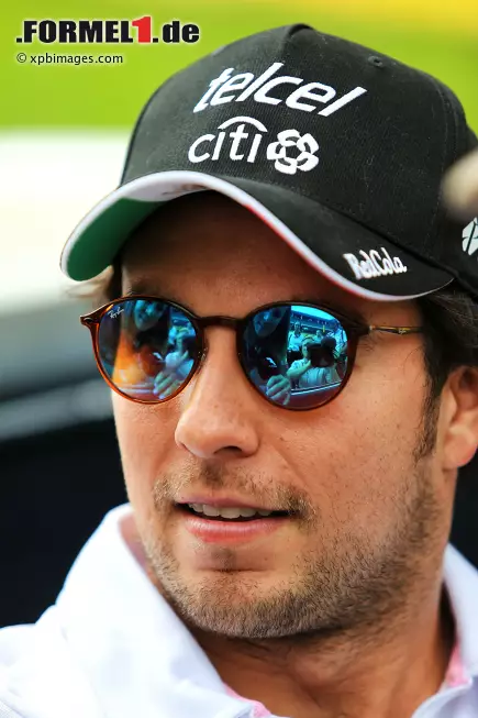 Foto zur News: Sergio Perez (Force India)