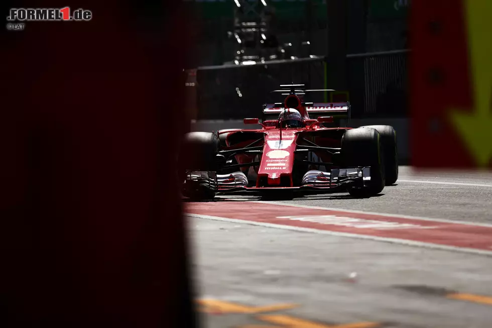 Foto zur News: Sebastian Vettel (Ferrari)