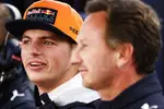 Foto zur News: Max Verstappen (Red Bull) und Christian Horner