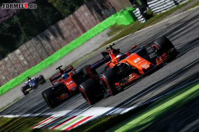 Foto zur News: Stoffel Vandoorne und Fernando Alonso erlebten in Monza wieder ein schwieriges Rennen. Jetzt durch die Highlights klicken!