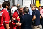 Foto zur News: Maurizio Arrivabene und Jean Todt