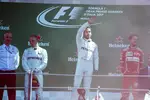 Gallerie: Lewis Hamilton (Mercedes), Valtteri Bottas (Mercedes) und Sebastian Vettel (Ferrari)