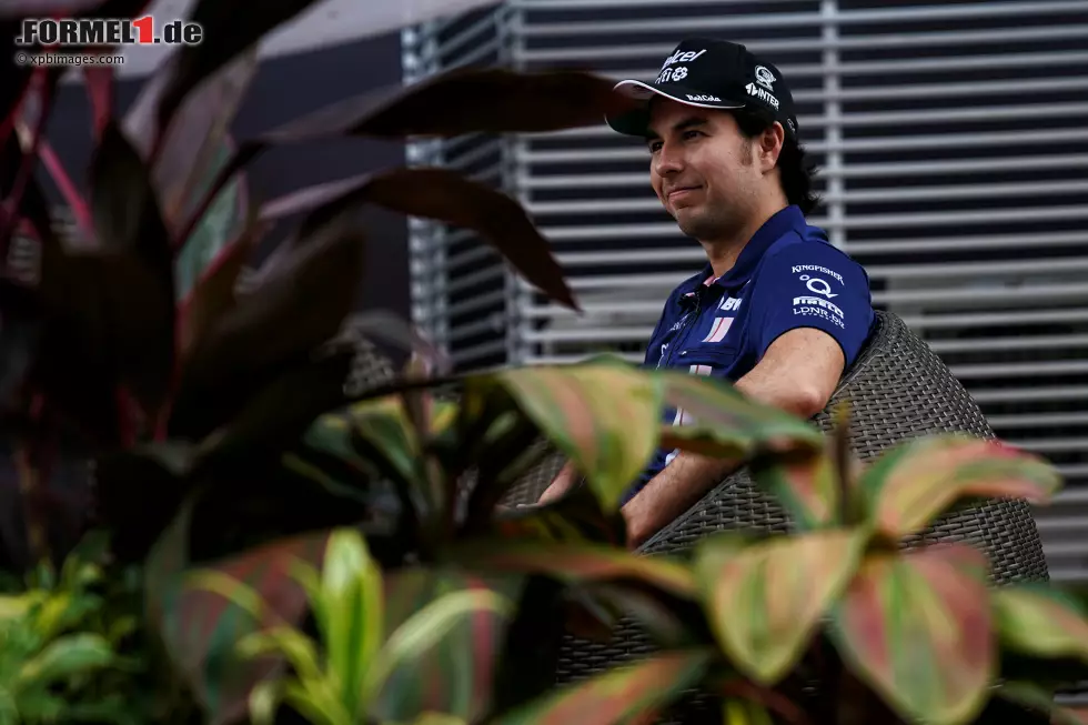 Foto zur News: Sergio Perez (Force India)