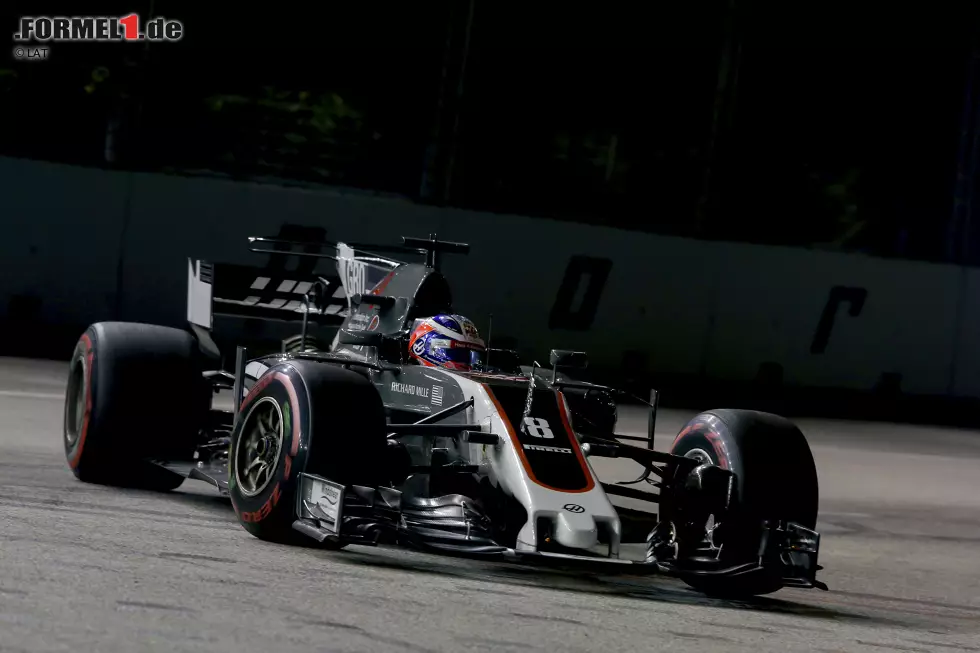 Foto zur News: Romain Grosjean (Haas)