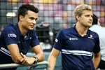 Foto zur News: Pascal Wehrlein (Sauber) und Marcus Ericsson (Sauber)