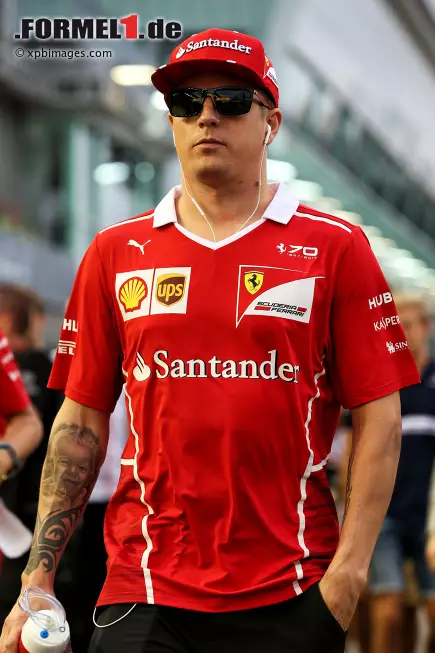 Foto zur News: Kimi Räikkönen (Ferrari)