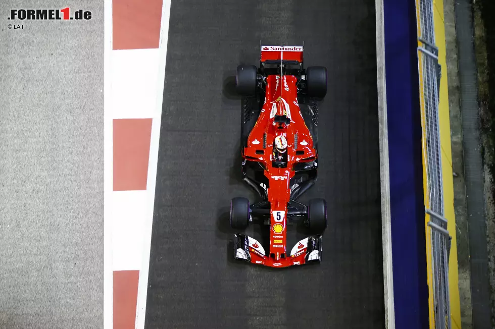 Foto zur News: Sebastian Vettel (Ferrari)