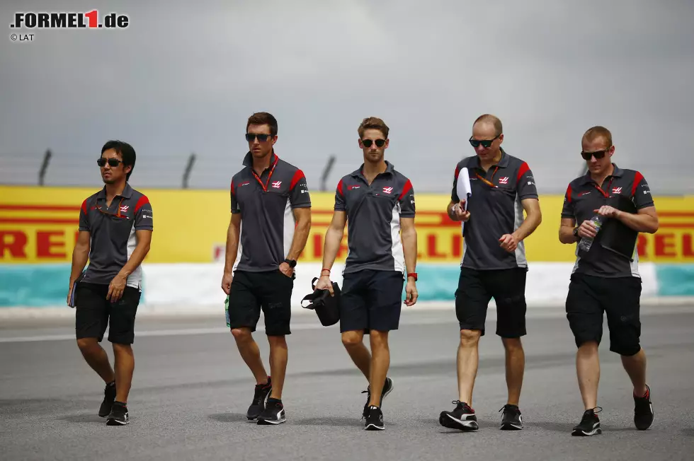 Foto zur News: Romain Grosjean (Haas)