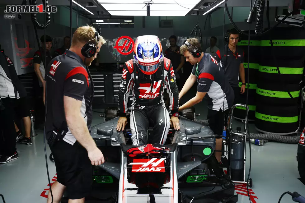 Foto zur News: Romain Grosjean (Haas)