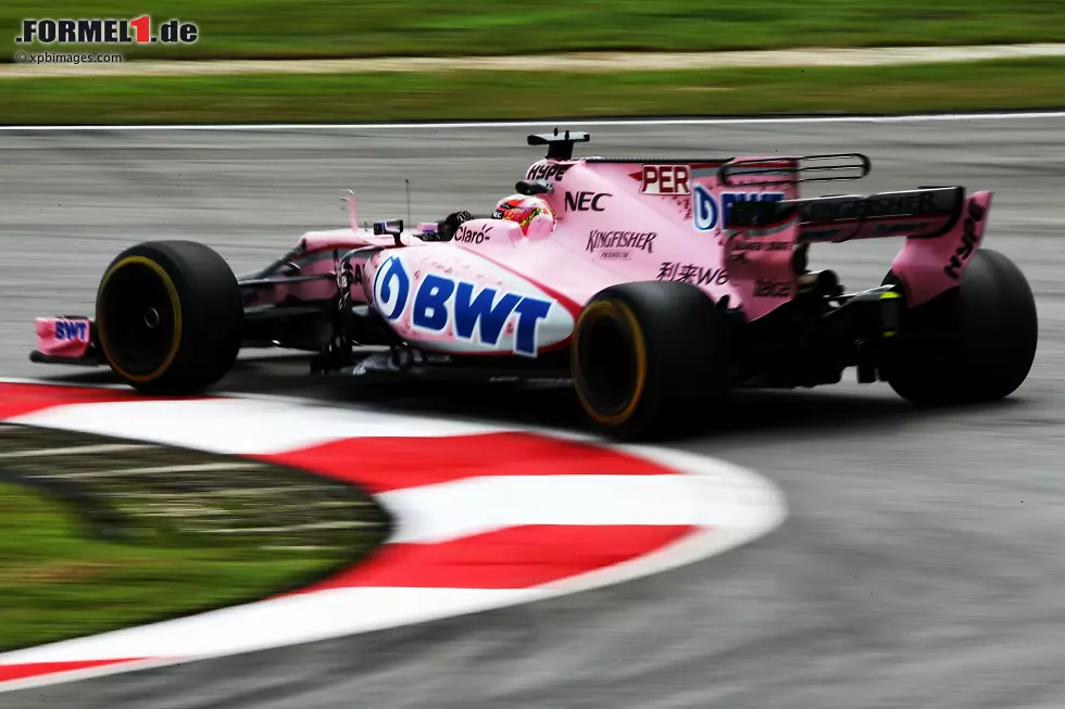 Foto zur News: Sergio Perez (Force India)