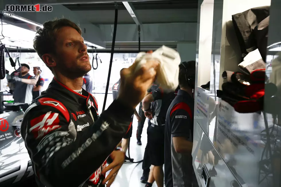 Foto zur News: Romain Grosjean (Haas)