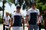 Foto zur News: Felipe Massa (Williams) und Lance Stroll (Williams)