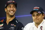 Foto zur News: Daniel Ricciardo (Red Bull) und Felipe Massa (Williams)