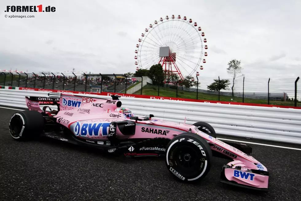 Foto zur News: Sergio Perez (Force India)