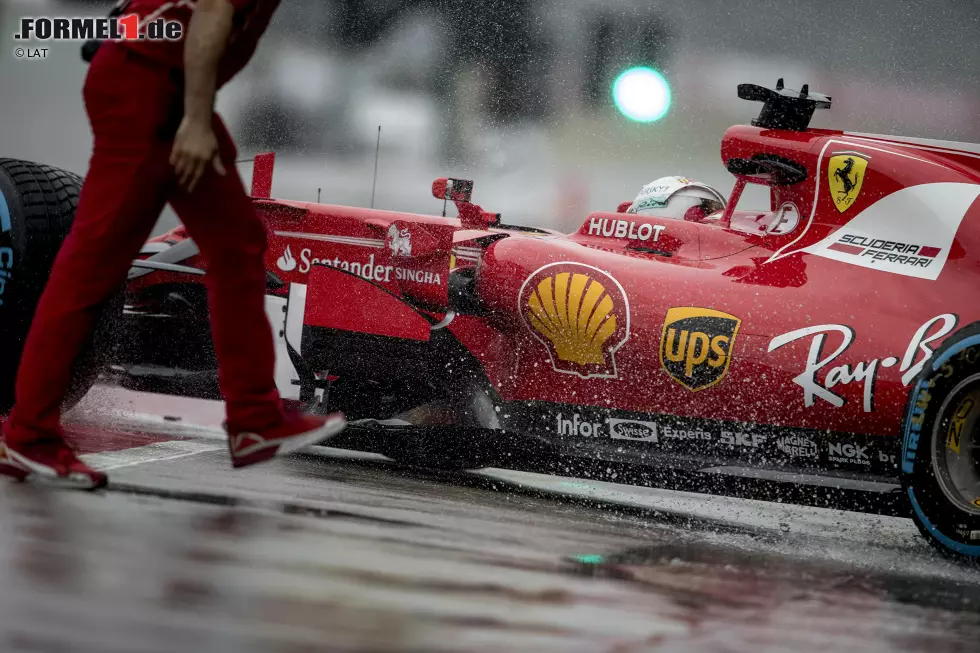 Foto zur News: Sebastian Vettel (Ferrari)