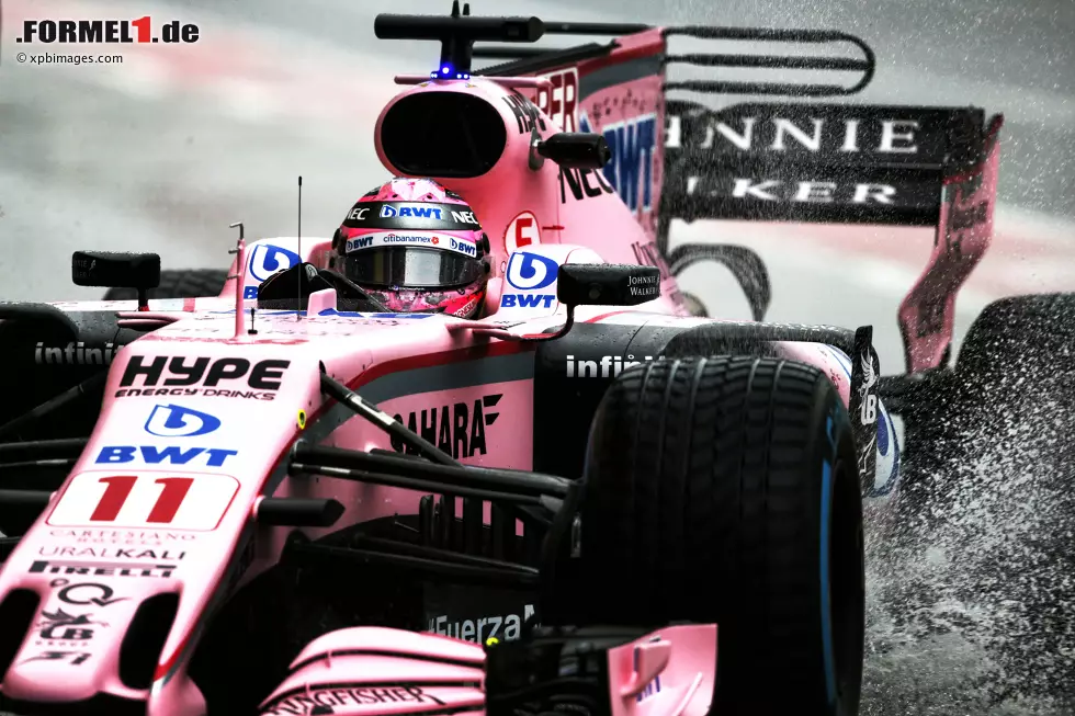 Foto zur News: Sergio Perez (Force India)