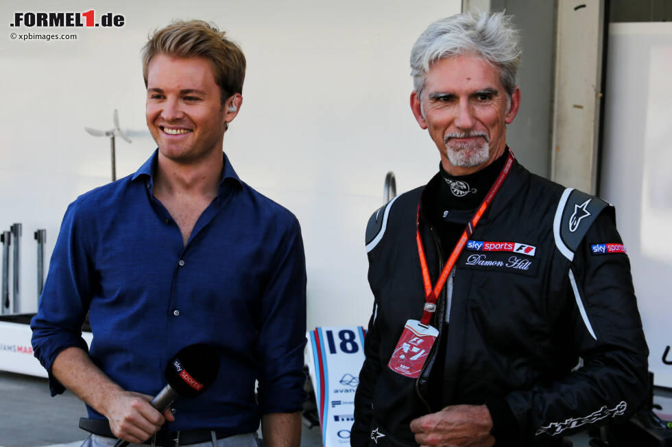 Foto zur News: Nico Rosberg mit Damon Hill