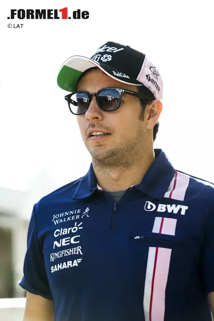 Foto zur News: Sergio Perez (Force India)